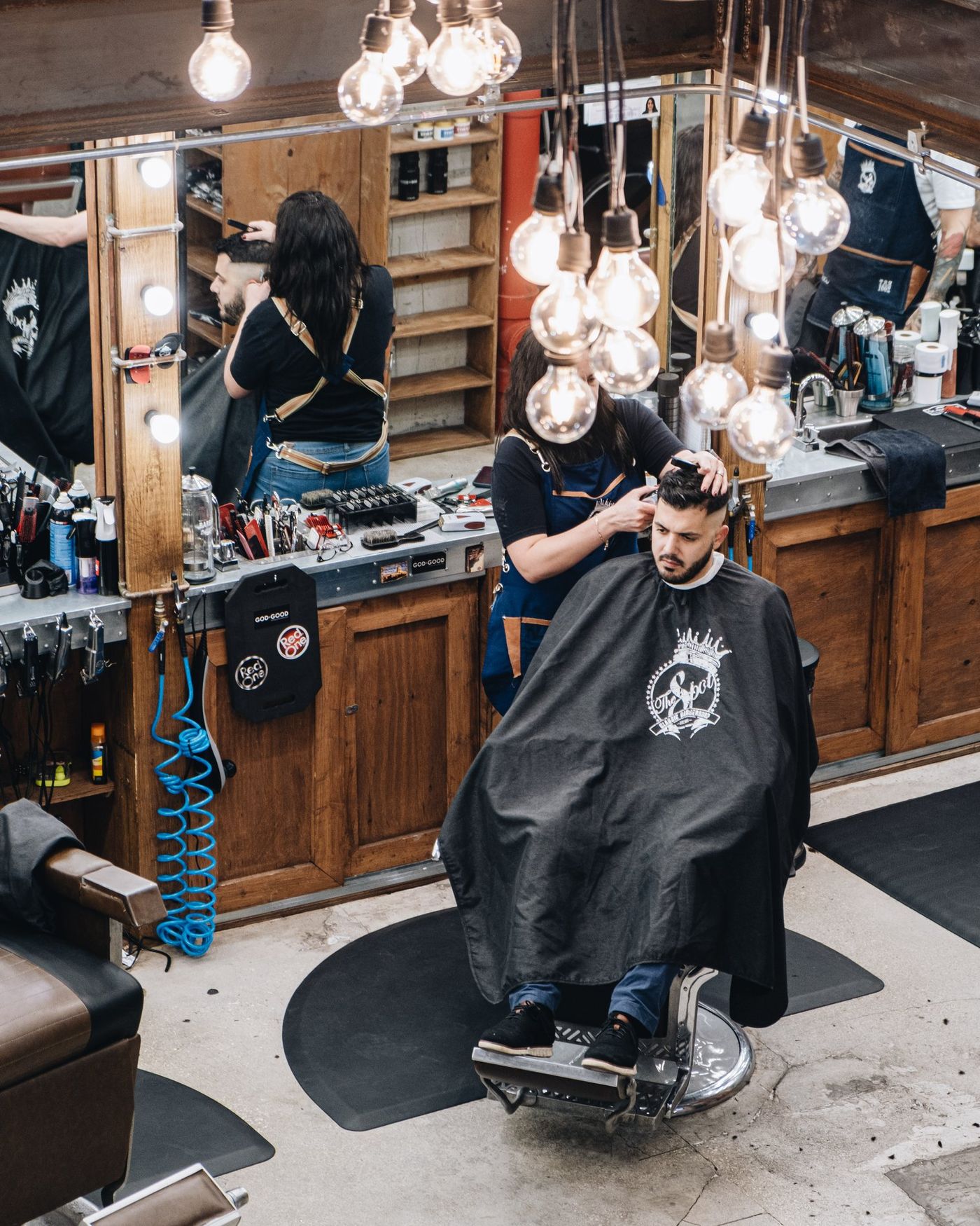 Inside The Spot Barbershop Aventura Town Center