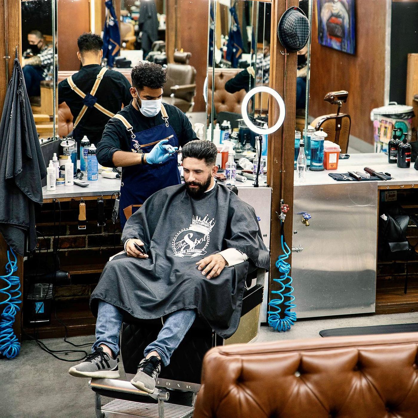 Inside The Spot Barbershop Coconut Grove