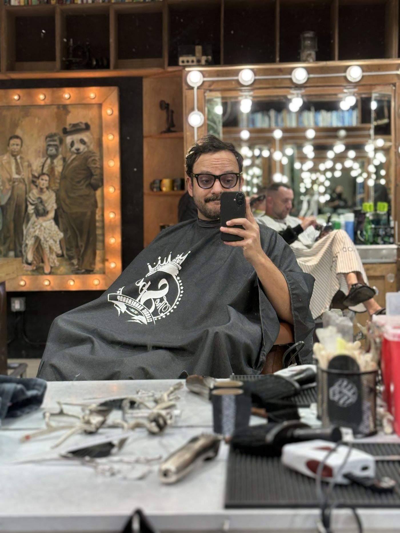 Inside The Spot Barbershop Design District