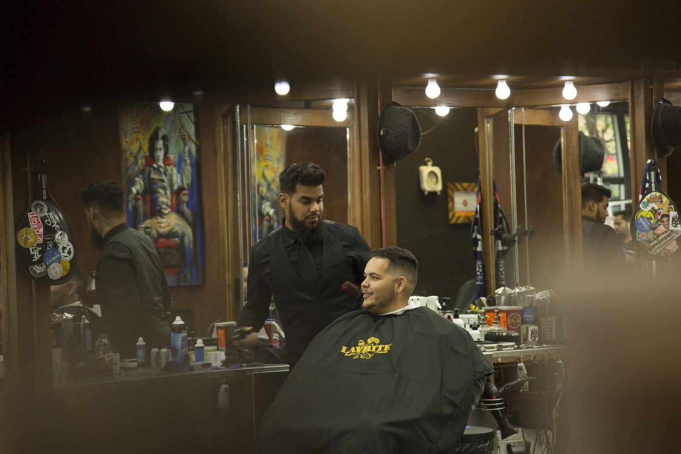 Inside The Spot Barbershop Doral Downtown