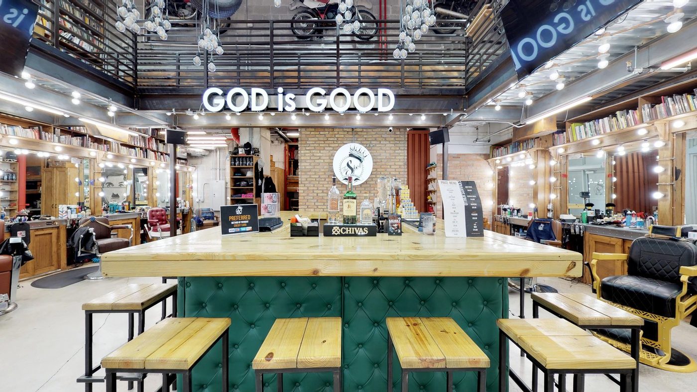 Inside The Spot Barbershop Brickell East