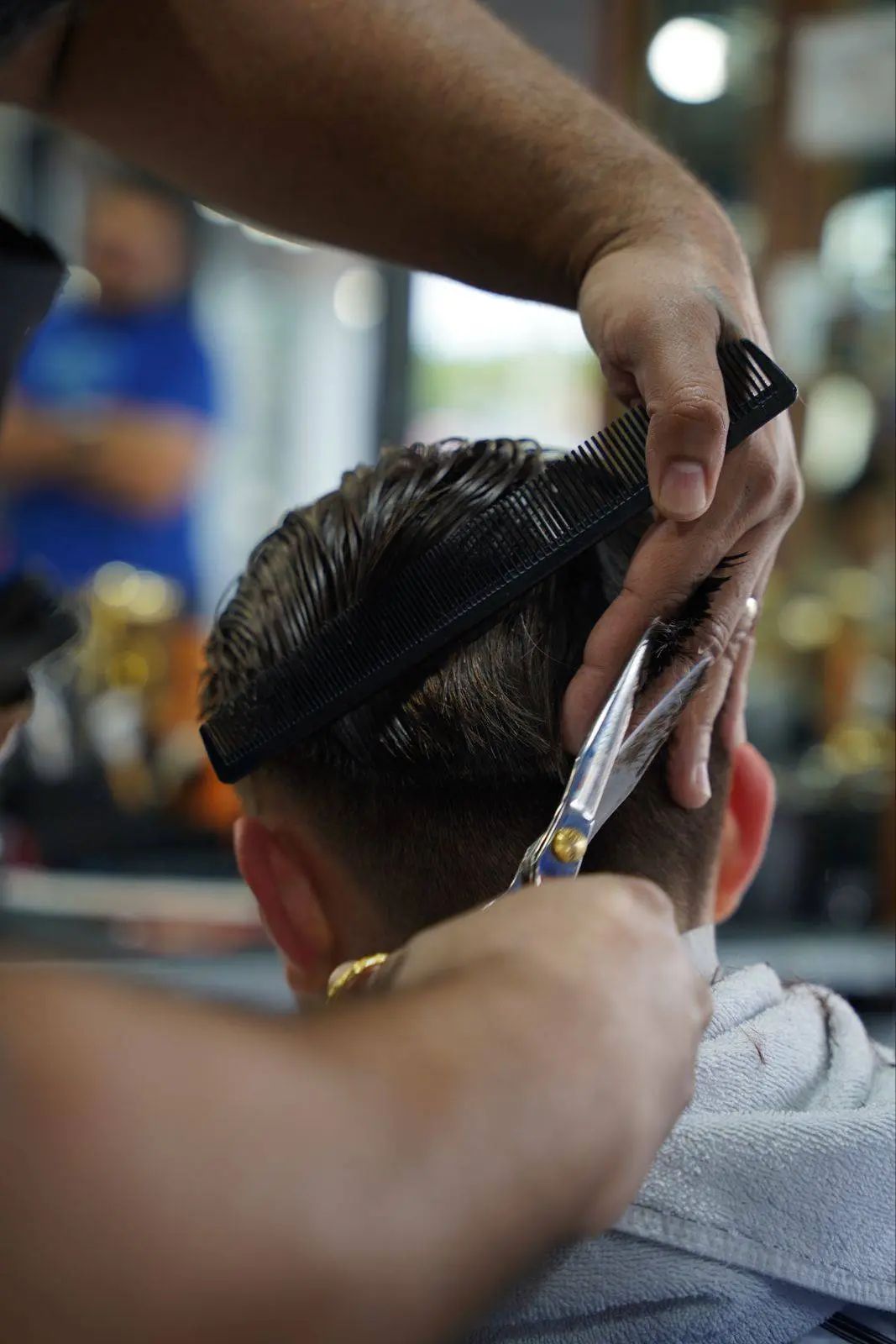 All-Scissor Layered Haircut